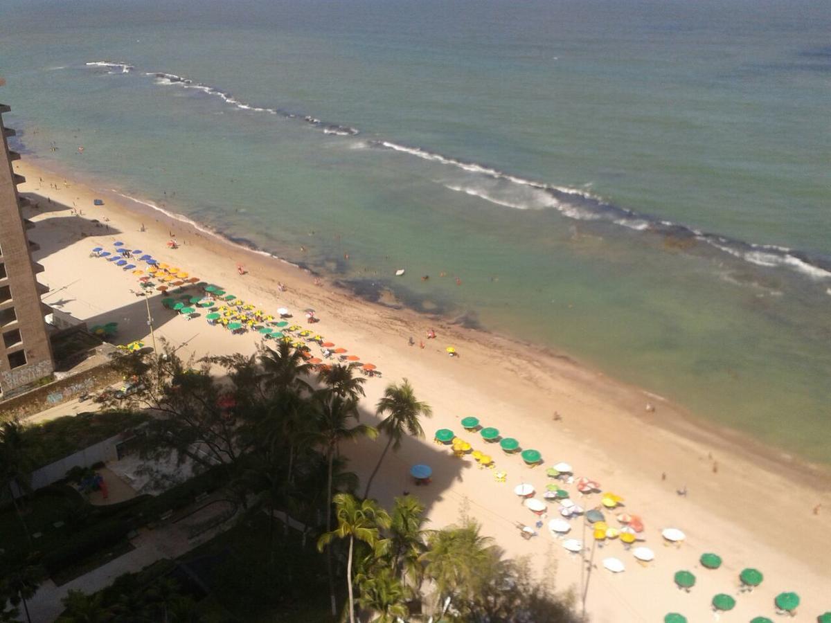 Apartamento 3 Quartos Em Frente Ao Mar Recife Bagian luar foto